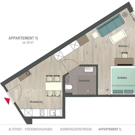 Apartamento Cozy-Flats Koblenz Coblenza Exterior foto