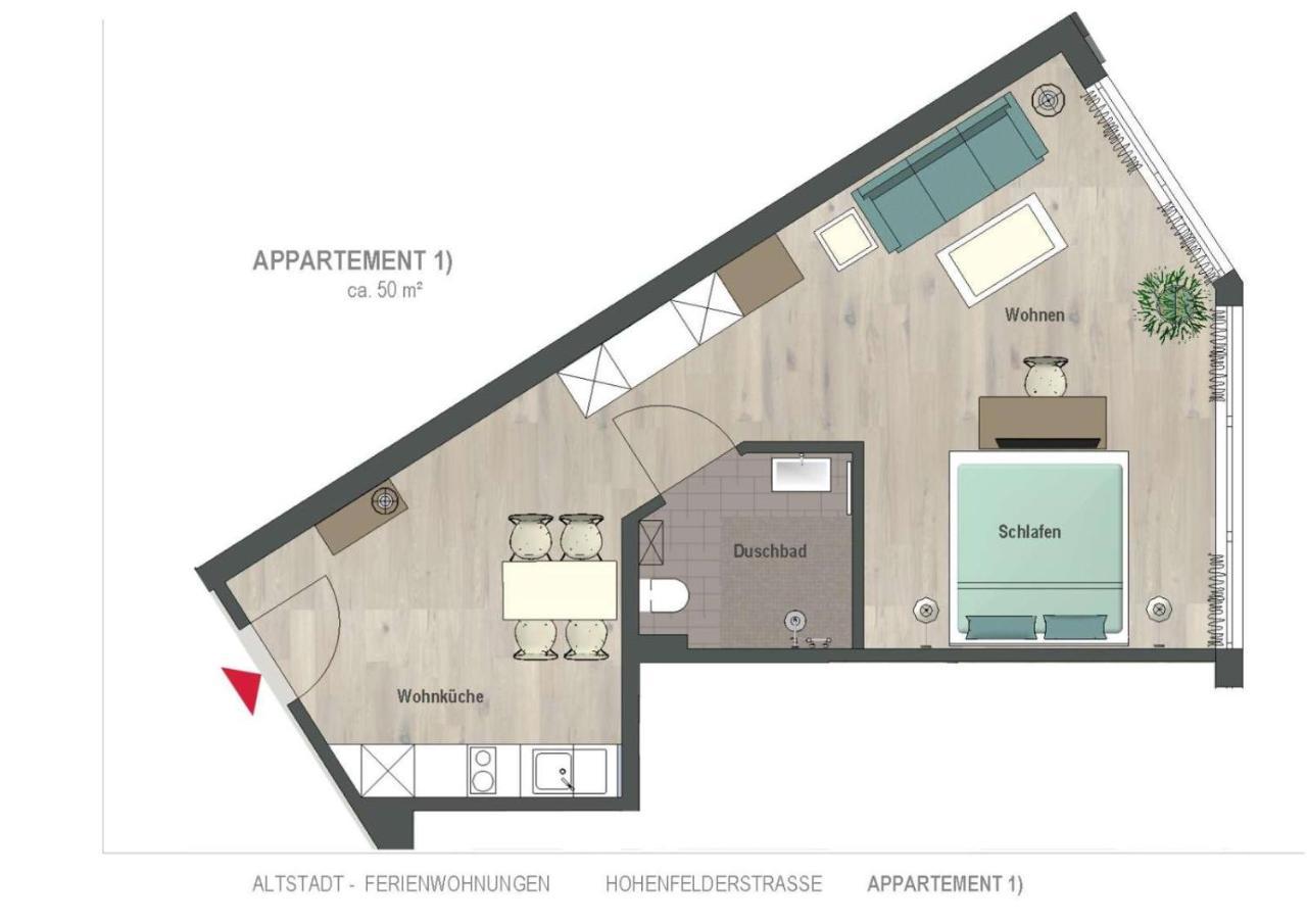 Apartamento Cozy-Flats Koblenz Coblenza Exterior foto